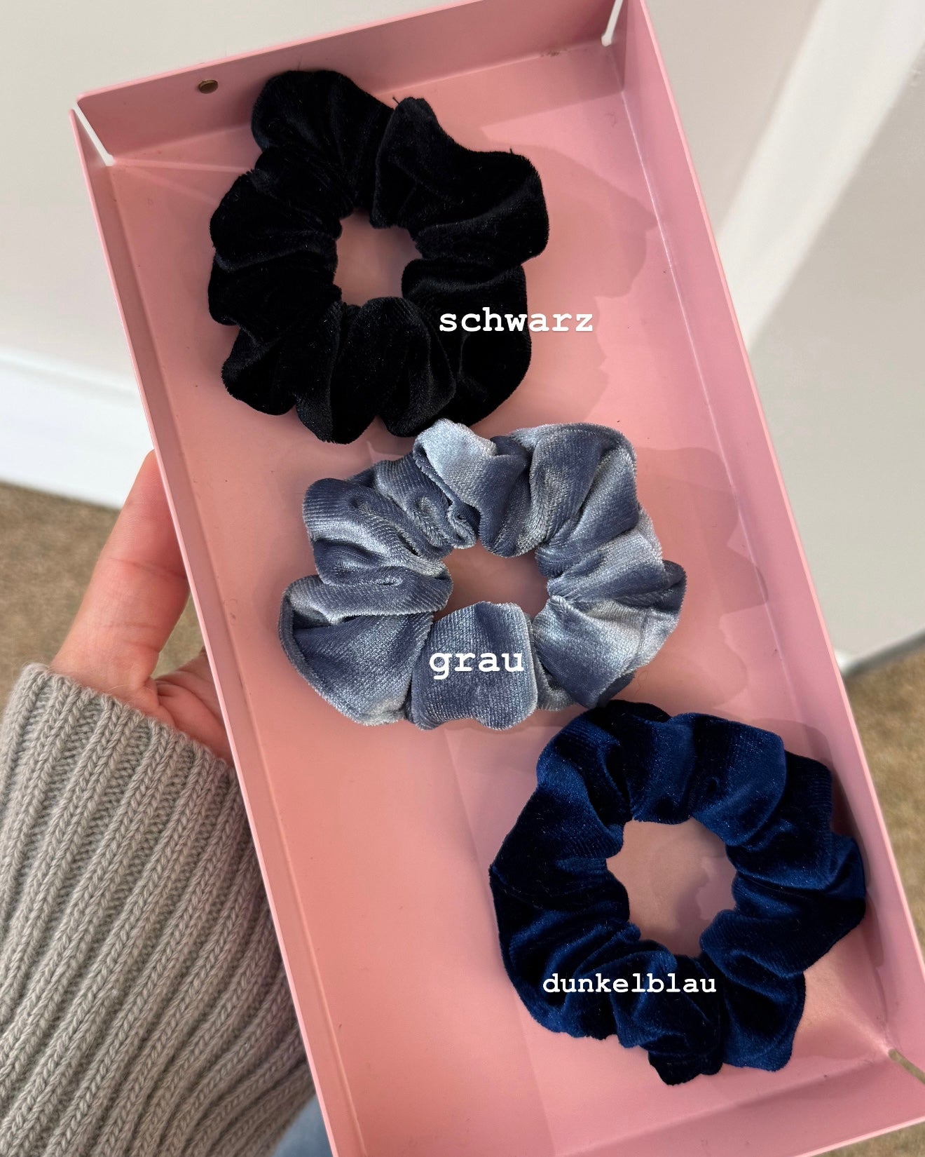 Samt Scrunchie