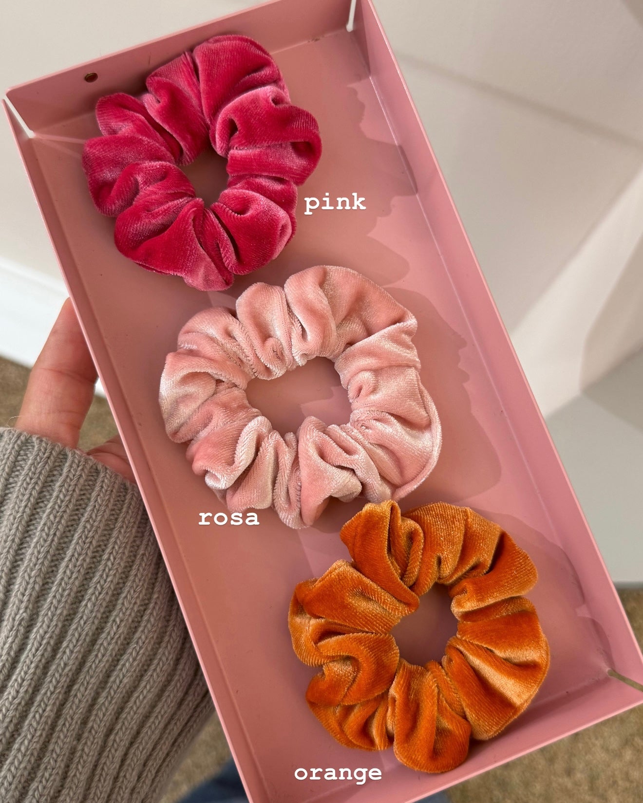 Samt Scrunchie